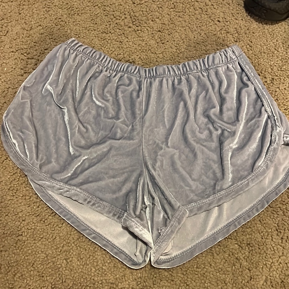brandy melville velvet shorts